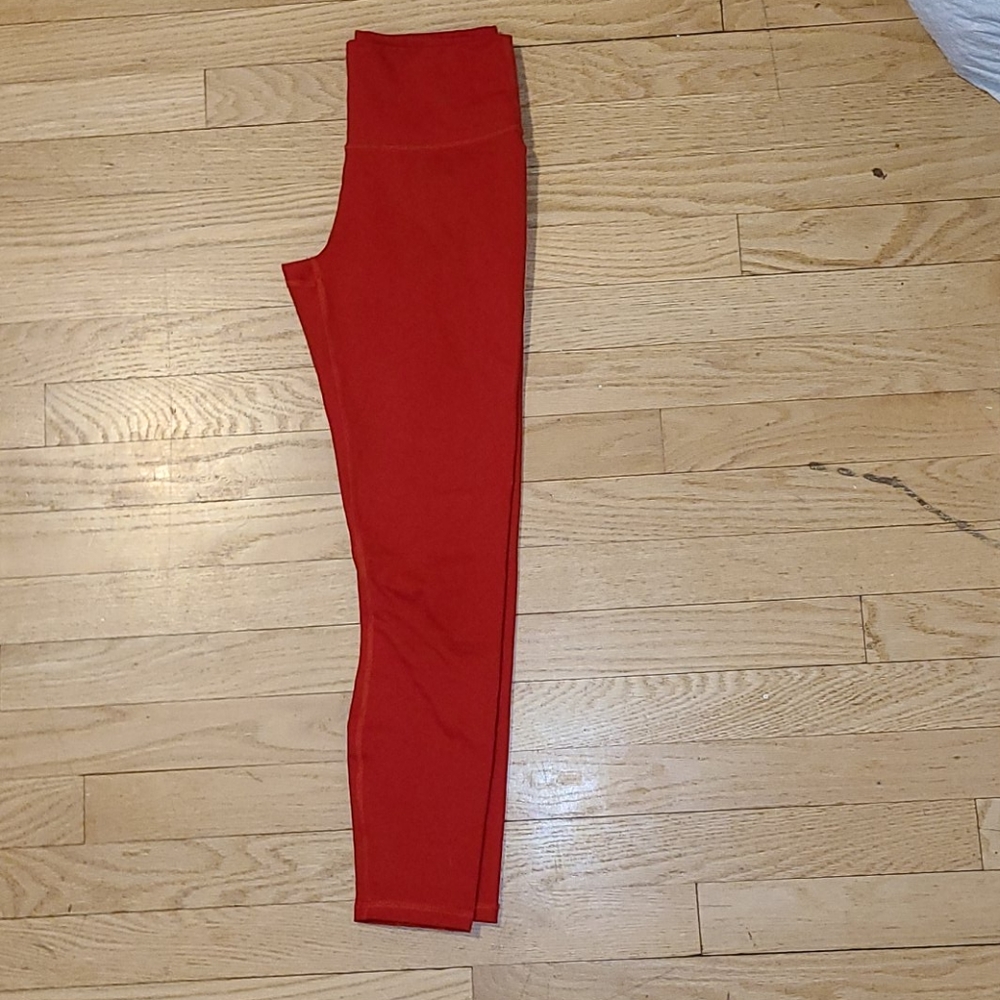 Fabletics red leggings